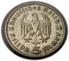 mini: 5 marek 1936 Paul von Hindenburg / orzeł pruski Monachium (2)