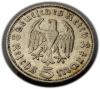 mini: 5 marek 1936 Paul von Hindenburg / orzeł pruski Hamburg (2)