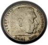 mini: 5 mark 1935 E Paul von Hindenburg / prussian eagle Muldenhutten (1)