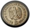 mini: 5 marek 1935 Paul von Hindenburg / orzeł pruski Stuttgart (2)