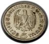 5 mark 1935 F Paul von Hindenburg / prussian eagle Stuttgart