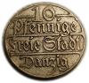 mini: 10 Pfennig 1923 Free City of Danzig Gdansk Berlin (1)