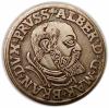 mini: Trojak 1541 Albrecht Hohenzollern Księstwo Pruskie Królewiec (1)