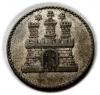 mini: 1 dreiling 1855 Hamburg Niemcy (2)