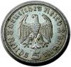 mini: 5 marek 1936 Paul von Hindenburg / orzeł pruski Berlin (2)