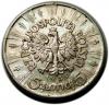 mini: 5 złotych 1935 Józef Piłsudski II RP Warszawa (2)