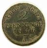 mini: 2 fenigi 1846 Ferdynand I Habsburg Niemcy Berlin (1)