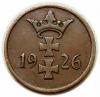 mini: 1 pfennig 1926 Free City of Danzig Gdansk (2)