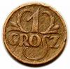 mini: 1 grosz 1927 II RP Warszawa (1)