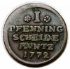 mini: 1 Pfennig 1772 Charles I Duchy of Brunswick - Lüneburg - Calenberg - Hanover (1)