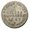 mini: 1 silver groschen 1849 Friedrich Wilhelm IV Germany Berlin (2)