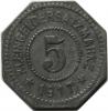 mini: 5 pfennig Rosenheim (1)