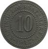 10 pfennig 1917 Ilawa Deutsch - Eylau