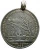 Medal from the Prussian War 1740 "Sharp Winter in Silesia"