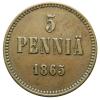 mini: 5 pennia 1865 Alexander II Finland Helsinki (1)