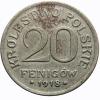 mini: 20 pfennig 1918 Polish Kingdom Stuttgart (1)