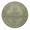 2 new groschen 1865 John of Saxony Austria
