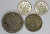 mini: Set of 4 coins 1860 1915 Russia (2)