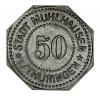 50 pfennig 1917 Muhlhausen Saxony
