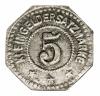 mini: 5 pfennig Allstedt Saxony (1)