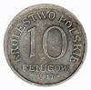 mini: 10 pfennig 1917 Polish Kingdom Stuttgart (1)