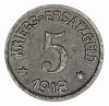 mini: 5 pfennig 1918 Crefeld Rhineland (1)