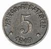 mini: 5 pfennig 1919 Crefeld Rhineland (1)