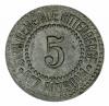 mini: 5 pfennig 1917 Wittenberge Brandenburg (1)