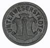 5 pfennig 1919 Unterweserstadte