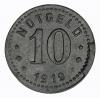 mini: 10 pfennig 1919 Unterweserstadte (2)