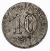 mini: 10 pfennig 1919 Zweibrucken Rhineland (1)