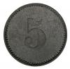 mini: 5 pfennig 1919 Tangermunde Saxony (2)