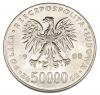 mini: 50000 zlotych 1988 70th anniversary of regaining independence Jozef Pilsudski People's Republic of Poland (2)