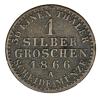 mini: 1 silver groschen 1866 Wilhelm I Hohenzollern Germany Prussia Berlin A (2)