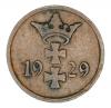 mini: 1 pfennig 1929 Free City of Danzig Gdansk (1)