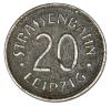 20 pfennig Leipzig