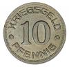 mini: 10 pfennig 1918 Weissenfels Saxony (2)