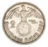 mini: 2 mark 1937 Paul von Hindenburg / Prussian eagleGermany Stuttgart F (2)