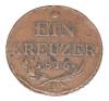 mini: 1 kreuzer 1816 Francis II Austria Wien (1)
