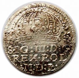 Picture for: Grosz 1612 Zygmunt III Waza Kraków