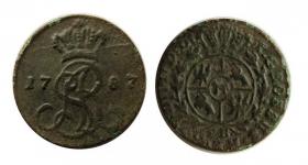 Picture for: Grosz 1787 Stanisław August Poniatowski Warszawa