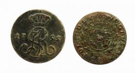 Picture for: Grosz 1792 Stanisław August Poniatowski Warszawa