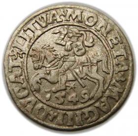 Picture for: Półgrosz 1549 Zygmunt II August Wilno