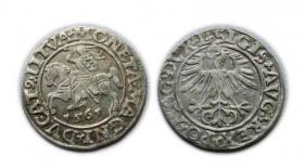 Picture for: Półgrosz 1561 Zygmunt II August Wilno