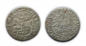 Picture for: Półgrosz 1561 Zygmunt II August Wilno