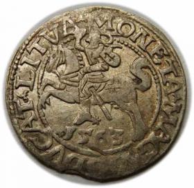 Picture for: Półgrosz 1563 Zygmunt II August Wilno