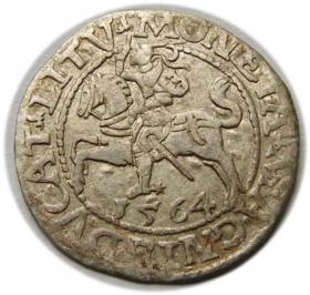 Picture 2 for: Półgrosz 1564 Zygmunt II August Wilno