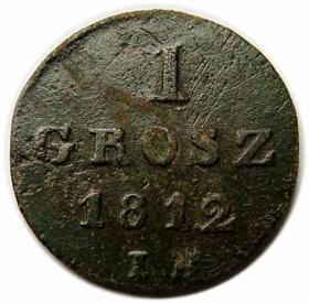 Picture for: 1 groschen 1812 Duchy of Warsaw