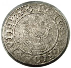 Picture for: Groschen 1535 Albert of Prussia Duchy of Prussia