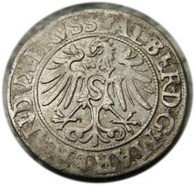 Picture 2 for: Groschen 1535 Albert of Prussia Duchy of Prussia